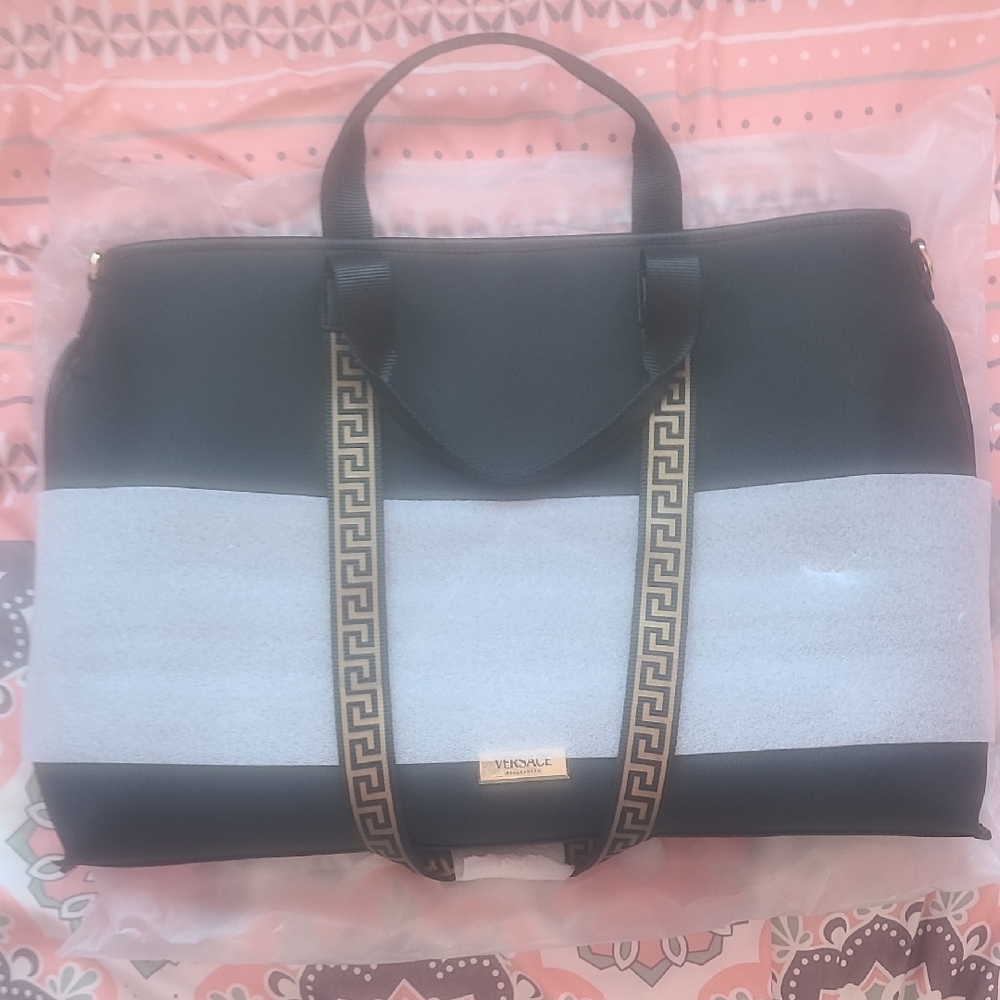 Versace Fragrances Large Lap Top Tote NEW